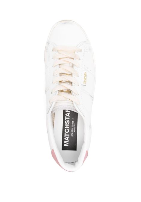 Sneakers match star in bianco e rosa Golden Goose - donna GOLDEN GOOSE | GWF00796F00638411985